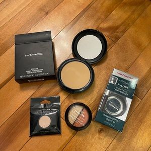 Mac studio fix and eyeshadow/eyeliner bundle